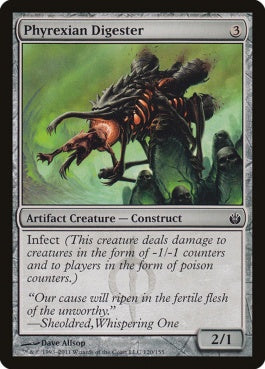 naokuroshop MTG [MBS][120][茶][C][EN][ファイレクシアの消化者/Phyrexian Digester] NM