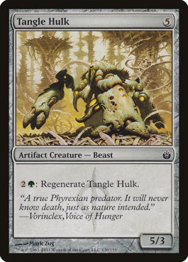 naokuroshop MTG [MBS][139][茶][C][EN][絡み森の大男/Tangle Hulk] NM