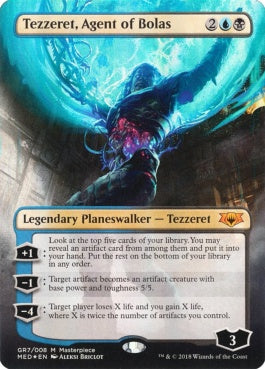 naokuroshop MTG [MED][GR7][多][M][EN][ボーラスの工作員、テゼレット/Tezzeret, Agent of Bolas]