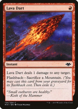 naokuroshop MTG [MH1][134][赤][C][EN][溶岩の投げ矢/Lava Dart] NM