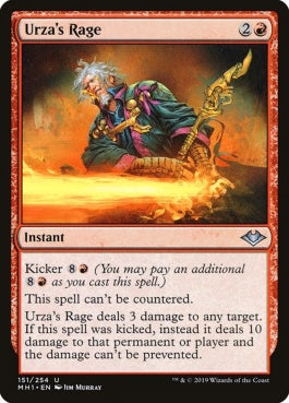 naokuroshop MTG [MH1][151][赤][U][EN][ウルザの激怒/Urza's Rage] NM