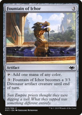 naokuroshop MTG [MH1][223][茶][C][EN][胆液の泉/Fountain of Ichor] NM