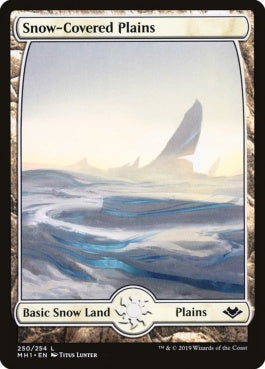 naokuroshop MTG [MH1][250][土地][C][EN][冠雪の平地/Snow-Covered Plains] NM