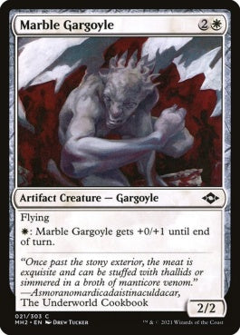 naokuroshop MTG [MH2][021][白][C][EN][大理石のガーゴイル/Marble Gargoyle] NM