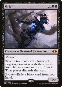 naokuroshop MTG [MH2][087][黒][M][EN][悲嘆/Grief]（foil） NM