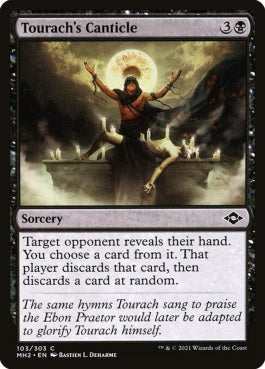 naokuroshop MTG [MH2][103][黒][C][EN][トーラックの賛美歌/Tourach's Canticle]（foil） NM