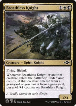 naokuroshop MTG [MH2][187][多][C][EN][息せぬ騎士/Breathless Knight]（foil） NM