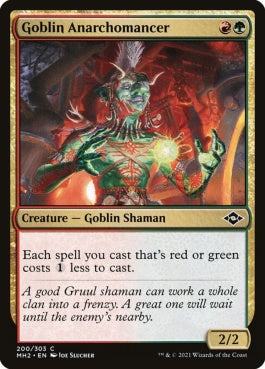 naokuroshop MTG [MH2][200][多][C][EN][ゴブリンの壊乱術士/Goblin Anarchomancer] NM