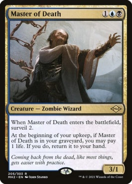 naokuroshop MTG [MH2][205][多][R][EN][死の達人/Master of Death]（foil） NM