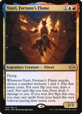 naokuroshop MTG [MH2][218][多][R][EN][運命の炎、ユースリ/Yusri, Fortune's Flame]（foil） NM