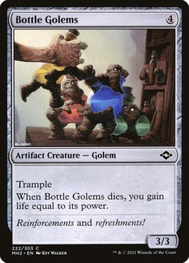 naokuroshop MTG [MH2][222][茶][C][EN][ボトルのゴーレム/Bottle Golems]（foil） NM