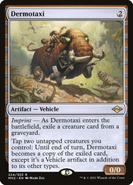 naokuroshop MTG [MH2][224][茶][R][EN][毛皮運送/Dermotaxi]（foil） NM