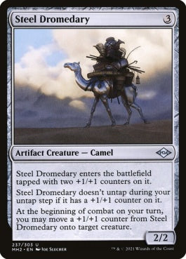 naokuroshop MTG [MH2][237][茶][U][EN][鋼のラクダ/Steel Dromedary] NM