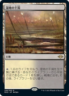 naokuroshop MTG [MH2][248][土地][R][JP][湿地の干潟/Marsh Flats] NM