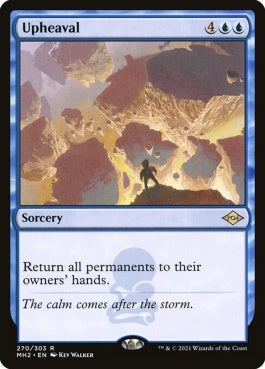 naokuroshop MTG [MH2][270][青][R][EN][激動/Upheaval]（foil） NM