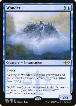 naokuroshop MTG [MH2][271][青][R][EN][不可思議/Wonder]（foil） NM