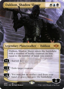 naokuroshop MTG [MH2][304][多][M][EN][影の処刑者、ダッコン/Dakkon, Shadow Slayer] NM