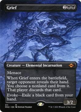 naokuroshop MTG [MH2][311][黒][M][EN][悲嘆/Grief]（foil） NM