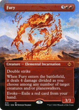 naokuroshop MTG [MH2][313][赤][M][EN][激情/Fury]（foil） NM