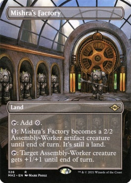 naokuroshop MTG [MH2][326][土地][R][EN][ミシュラの工廠/Mishra's Factory] NM