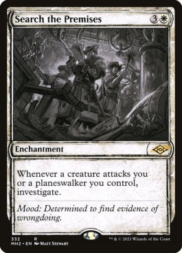 naokuroshop MTG [MH2][332][白][R][EN][家宅捜索/Search the Premises]（foil） NM