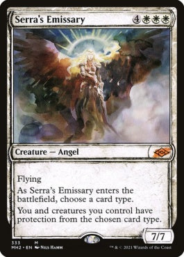 naokuroshop MTG [MH2][333][白][M][EN][セラの使者/Serra's Emissary]（foil） NM