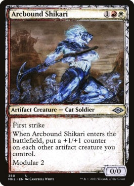 naokuroshop MTG [MH2][360][多][U][EN][電結のシカール/Arcbound Shikari]（foil） NM