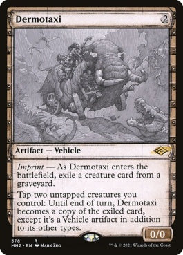 naokuroshop MTG [MH2][378][茶][R][EN][毛皮運送/Dermotaxi]（foil） NM