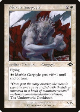 naokuroshop MTG [MH2][382][白][C][EN][大理石のガーゴイル/Marble Gargoyle]（foil） NM