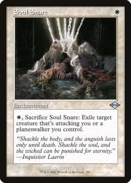 naokuroshop MTG [MH2][387][白][U][EN][魂の捕獲/Soul Snare] NM