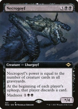 naokuroshop MTG [MH2][451][黒][R][EN][ネクロゴイフ/Necrogoyf] NM