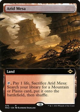 naokuroshop MTG [MH2][475][土地][R][EN][乾燥台地/Arid Mesa] NM