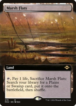 naokuroshop MTG [MH2][476][土地][R][EN][湿地の干潟/Marsh Flats] NM