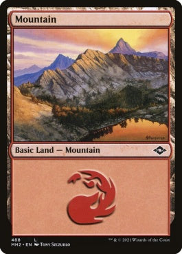 naokuroshop MTG [MH2][488][土地][C][EN][山/Mountain] NM