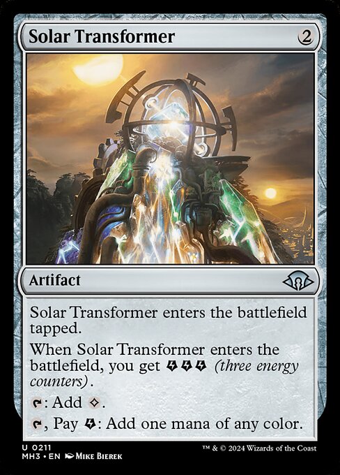 naokuroshop MTG [MH3][0211][茶][U][EN][太陽光変換器/Solar Transformer]（foil） NM