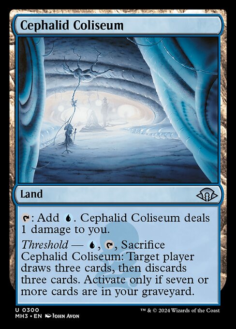 naokuroshop MTG [MH3][0300][土地][U][EN][セファリッドの円形競技場/Cephalid Coliseum] NM