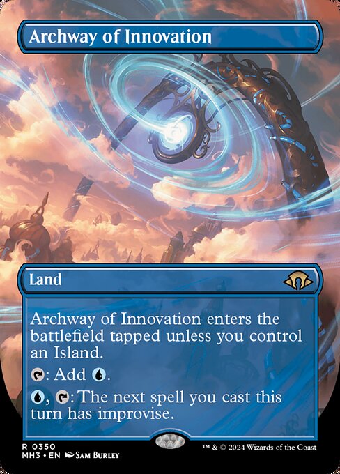 naokuroshop MTG [MH3][0350][土地][R][EN][革新のアーチ道/Archway of Innovation] NM