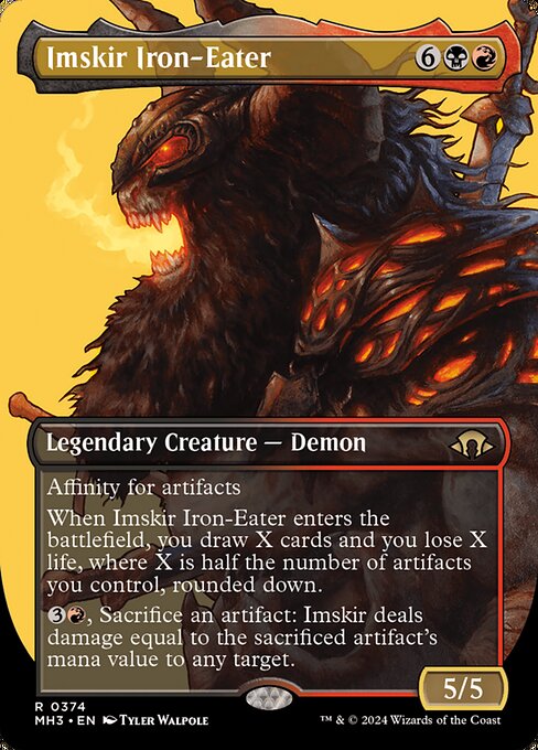 naokuroshop MTG [MH3][0374][多][R][EN][鉄喰いイムスカー/Imskir Iron-Eater]（foil） NM