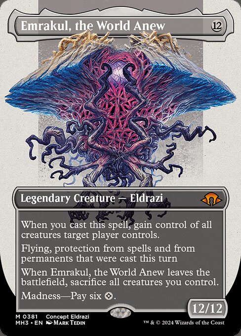 naokuroshop MTG [MH3][0381][無][M][EN][再誕世界、エムラクール/Emrakul, the World Anew]（foil） NM