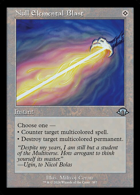 naokuroshop MTG [MH3][0387][無][U][EN][無霊破/Null Elemental Blast] NM