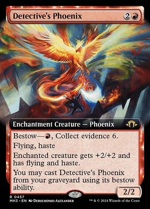 naokuroshop MTG [MH3][0457][赤][R][EN][探偵のフェニックス/Detective's Phoenix] NM