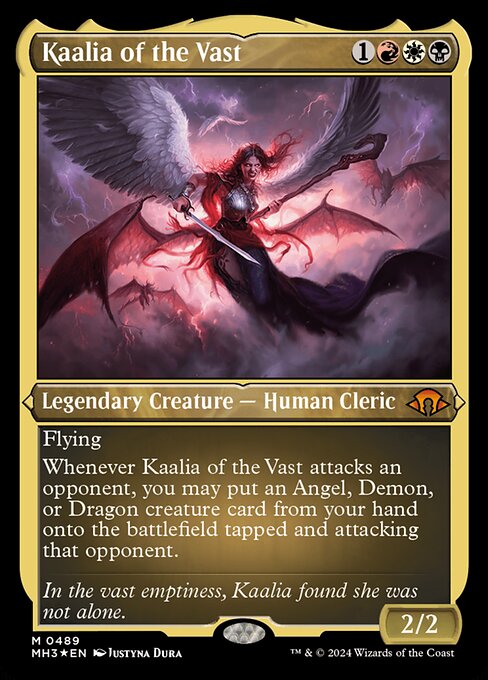 naokuroshop MTG [MH3][0489][多][M][EN][巨大なるカーリア/Kaalia of the Vast] NM