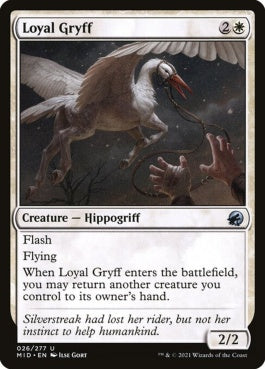 naokuroshop MTG [MID][026][白][U][EN][忠実なグリフ/Loyal Gryff] NM