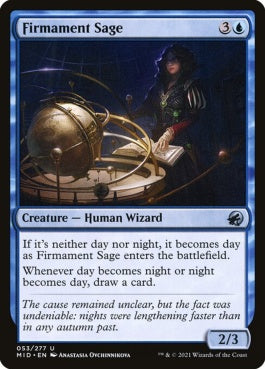 naokuroshop MTG [MID][053][青][U][EN][天空の賢者/Firmament Sage]（foil） NM