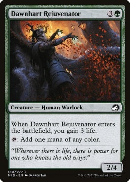 naokuroshop MTG [MID][180][緑][C][EN][ドーンハルトの再生者/Dawnhart Rejuvenator] NM