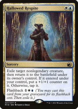 naokuroshop MTG [MID][227][多][R][EN][神聖なる休止/Hallowed Respite]（foil） NM