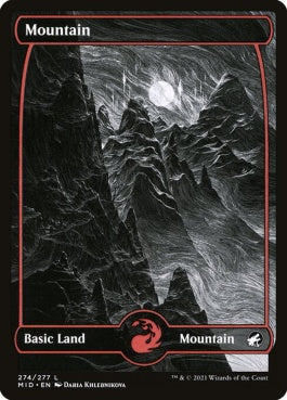 naokuroshop MTG [MID][274][土地][C][EN][山/Mountain] NM