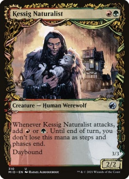 naokuroshop MTG [MID][310][多][U][EN][ケッシグの自然主義者/Kessig Naturalist] NM