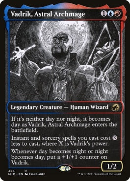 naokuroshop MTG [MID][325][多][R][EN][星の大魔導師、ヴァドリック/Vadrik, Astral Archmage] NM