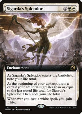 naokuroshop MTG [MID][330][白][R][EN][シガルダの輝き/Sigarda's Splendor]（foil） NM